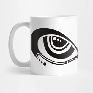 Abstract tribal tattoo with eye concept No. A19 Mug